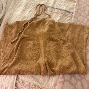 FP Women's Tan Jumpsuit